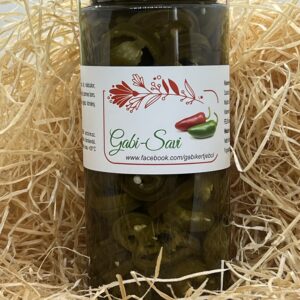 CSAK ELŐZETES EGYEZTETÉS UTÁN Gabi Savi savanyított Jalapeno
